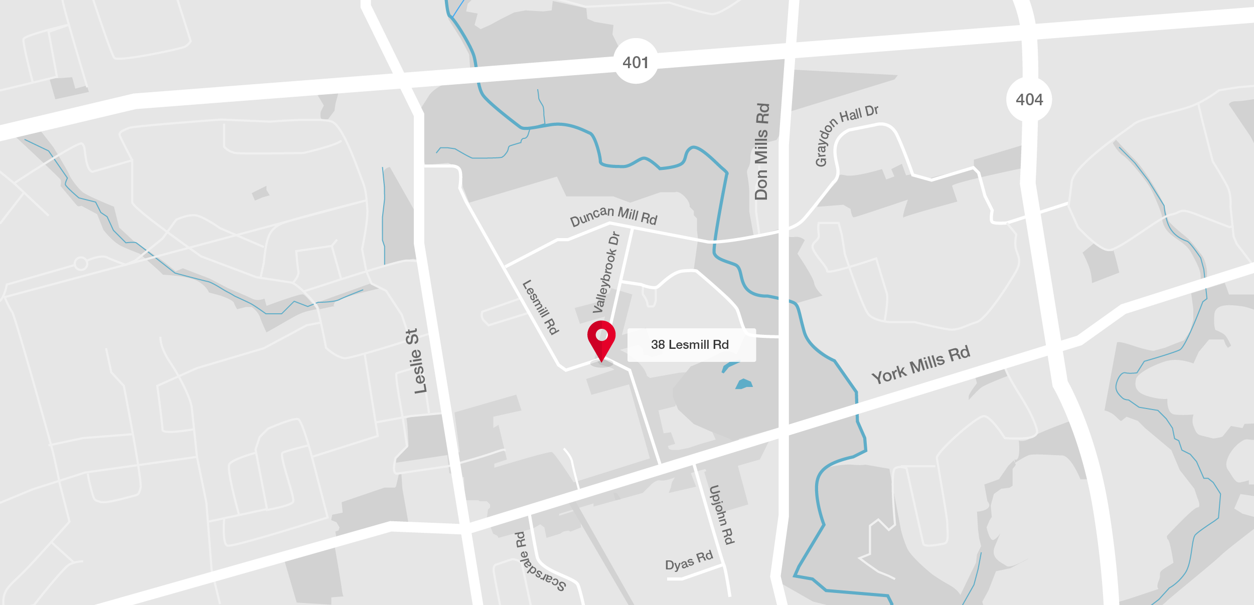 Go to 38 Lesmill Road on Google Maps (opens in new tab)